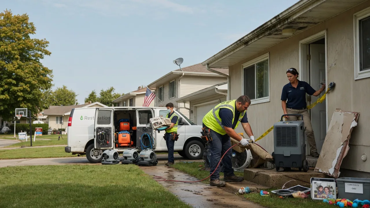 Water Damage Restoration in Caroline, WI near me